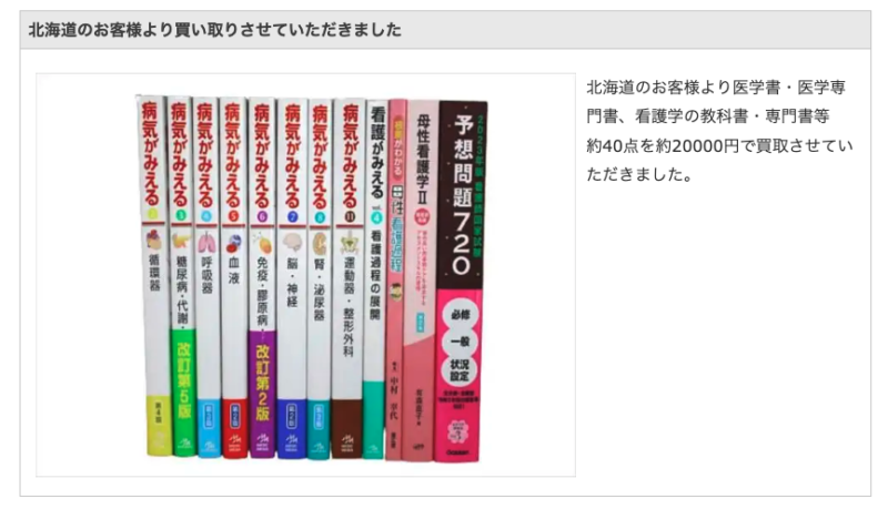 専門書アカデミー買取実績1